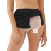 Ostomy bag covers | Ostomy belt | Stoma Support Garment | Inner Pocket to Hold Ostomy Pouch | Hernia Support Garment Light (Black S/M) 33.5" - 44" Hip Circumference Black S/M