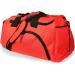 DALIX 24" The Dagger Basketball Duffle Bag Sports Shoe Ball Holder Duffel w Shoulder Strap and Water Bottle Holder Red-Black - Buy Online on GoSupps.com