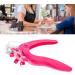 Nail Tips Cutter Adjustable Acrylic Nail Clippers Acrylic Nail Clippers Precise Sizer for Nail Artist for Home (Rose Red) - Buy Online on GoSupps.com