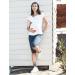 MijaCulture Capri Maternity Pants Short 4090 M - Petrol Blue | Comfortable and Stylish - Buy Online on GoSupps.com