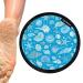 Retailage de sable pour la plage le dissolvant de sable de plage | Sable imperm able portable essuyer les gants Soft r utilisable en poudre de nettoyage pour un nettoyage rapide et Bleu 1 unit (Lot de 1)