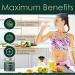 Full Body Detox & Cleanse Supplement - Quercetin 500mg Vitamin C & L-Cysteine for Lung Health Liver Support & Gut Cleanse - 90 Capsules - Buy Online on GoSupps.com