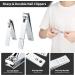 Segbeauty Manicure and Pedicure Set - 10-Piece Professional Nail Care Kit for Men & Women | Foot Care & Nail Clippers - Buy Online on GoSupps.com