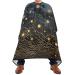 Waterproof Barber Cape -Starry Sky Art Cheetah Haircut Bib for Men Unisex Hair Cutting Cape(8rp1a)