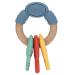 Nuby Natural Wood & Silicone Teether Keys - Multi | 3M+ | 6907 - Buy Online on GoSupps.com
