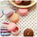 SECOWEL 12 Mini Cute Colorful Macaron Jars - Headphone Earrings SD Card & Cosmetic Storage Organizer - Buy Online on GoSupps.com