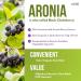 Herba Aronia Berry Extract 120 Capsules | 7 500mg Equivalent Per Capsule - 30:1 Extract | Black Chokeberry Supplement | 100% Natural Aronia Berry Powder in Vegetable Capsule | Made in Canada - Buy Online on GoSupps.com