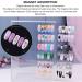 Nail Art Color Card Stand - Non-Slip Acrylic Manicure Exhibition Organizer for Worktops & Cupboards - Buy Online on GoSupps.com