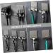 Alipis 20-Pack Stainless Steel Strong Sticky Hooks - High-Performance Bathroom & Shower Razor Hangers (5.7x4.5cm) - Buy Online on GoSupps.com
