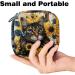 MUOOUM Menstrual Pad Bag for Women & Girls - Zippered Galaxy Dinosaur Pocket Organizer | Color 9 4.7x6.6 in | Perfect for Tampons & Essentials - Buy Online on GoSupps.com