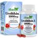 Urolithin A Supplement 2000mg - 120 Softgels for 60 Days - Enriched with Pomegranate, Strawberry and Nut Extracts - for Mitochondria (120 Units, Pack of 1)