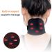 Copangle Self-Heating Neck Support | Magnetic Neck Collar & Thermal Hot Compress | Adjustable 3 Temperature Neck Belt for Travel - Buy Online on GoSupps.com