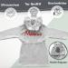 KDO Magic Personalized Baby Bathrobe - Custom Embroidered Morning Mantle | Perfect Gift for Christmas & Birthday (12-24 Months Gray) - Buy Online on GoSupps.com