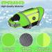 Emust Dog Vest - Lightweight Life Jacket for Small Dogs | Stylish XS Green with Rescue Handle & Reflective Stripes for Swimming Boating & Kayaking - Buy Online on GoSupps.com