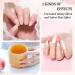 VANREESA Poly Nail Gel Kit with 36W U V Nail Lamp - 5 Nude Colours Manicure Set for Women - Buy Online on GoSupps.com