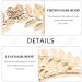 Minkissy Vintage Baroque Wedding Tiara & Crown - Gold Olivezweig Headband for Women | Princess & Greek Goddess Hair Accessory - Buy Online on GoSupps.com