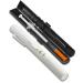 GMS Portable Syringe Case - Perfect Travel Insulin Carrying Cases for Pre-Filled Syringes - Keep Medication Safe and Secure (Bundle of 2 Cases - 1 White and 1 Black)