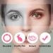 False Eyelashes Glamour 5 Pairs - Handmade Reusable Fake Lashes D-17MM - Buy Online on GoSupps.com
