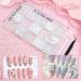 RODAKY 1000PCS Nail Charms - 3D Bows Hearts & Butterflies | Assorted Nail Art Decorations & Flatback Pearl Beads for DIY Manicure - Buy Online on GoSupps.com
