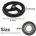 BlessReach 2PCS 8mm Wheels for Wheelchairs - Smooth Mobility Upgrade - Buy Online on GoSupps.com