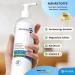 Mr. Fuss Hand Cream for Dry Hands - Unisex Hydrating Fluid with Jojoba Oil Glycerin & Vitamin E - 200ml Pump Dispenser - Buy Online on GoSupps.com