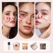 D101 Precision Concealer Brush - Under Eye Makeup Blending & Buffing Brush Small Angled Face Brush in Pink | Shop Internationally - Buy Online on GoSupps.com