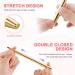 Minkissy Retractable Lip Brush Dual Ended Lipstick Brush Travel Lip Gloss Makeup Brush Concealer Brush Eyeshadow Foundation Makeup Brush Applicator Tool for Women - Buy Online on GoSupps.com