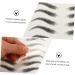 DOITOOL 4 sheets Women Makeup D Stick- False Fake Stickers Imitation Decal Eyebrows Tool Grooming Hair-like 21x14.8cm Black - Buy Online on GoSupps.com