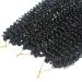 7 Packs 18 Inch Water Wave Synthetic Braids for Passion Twist | Goddess Locs & Bohemian Locs Hair Extensions | 22 Strands/Pack 1B - Buy Online on GoSupps.com