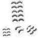 Beavorty 5 Pairs artificial false eyelashes Curl Genuine lashes Women Makeup Supplies Long Extension false lash 3D false eyelash 3D Fake Eyelashes unique chemical fiber Miss Makeup Tools - Buy Online on GoSupps.com