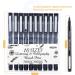 Calligraphy Pens Set - 10 Size Brush Pens for Beginners - Ideal for Hand Lettering, Drawing, Sketching, and Journaling - Buy Online on GoSupps.com