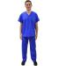 Lizzy-B Men Medical Scrub Set Royal X-Large - Buy Online on GoSupps.com