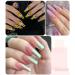 8 Jar Pearl Porl Powder Nail Kit - Chrome Ros gold Purple Holographic Glitter & 8 Brushes | Reflective Mirror Effect - Buy Online on GoSupps.com