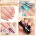 Builder Gel for Nails 10ml Clear Gel Nail Polish 7 In 1 Brush On Gel Builder for Nails Extension Hard Gel Builder Nail Strengthen Extension Gel Base Gel Rhinestone False Nail Tips Glue Gel - Buy Online on GoSupps.com