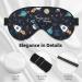 Adjustable Double-Sided Space Sleep Mask | Soft Eye Covers for Perfect Sleep | Reduce Eye Edema - Buy Online on GoSupps.com