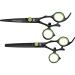 JW Shears C3 Series Scissors & Thinner Combo Includes Case (6")