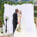 10x10 White Backdrop Curtain for Parties & Weddings - Wrinkle Free Photo Backdrop for Baby Showers - 5ft x 10ft (2 Panels) - Buy Online on GoSupps.com