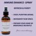 Immune Enhance Synergistic Essential Oil Blend Spray 4oz Pre-Diluted 6 8% in Purified Water Purifying Aromatherapy Mist Fleur Aromatherapy - Buy Online on GoSupps.com