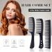 Sularpek Hair Comb Set 3 Pcs Wide Tooth Comb Carbon Fiber Hair Comb Set Heat Resistant Anti-static Comb Hairdressing Hair Styling Comb for Most Hair Types - Buy Online on GoSupps.com