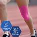 Medpride Latex-Free Kinesiology Tape 2 x 16.4 Feet - Pink - Pain Relief & Muscle Support Tape for Knee, Joints, and Injuries - Buy Online on GoSupps.com