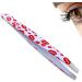 Eyebrow Tweezers ingrown Facial Hair Chin Nose Hair 9.5cm Plucking Tweezers Light Weight (Lips) - Buy Online on GoSupps.com