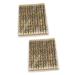 Balacoo 2pcs Set 12pcs Eyebrow Pen Waterproof Eyebrow Pencil Eyebrow Powder Leopard Print 1 count (Pack of 1) As Shownx2pcs