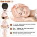Silk Cap, Pillowcase, Bonnet, Wrap, Scrunchies, Hair Ties Set - Rose Gold Pink | For Women & Girls - Buy Online on GoSupps.com