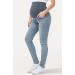 PACBREEZE Women's Maternity Jeans XL - Light Blue High Waist Denim Skinny Pants - Buy Online on GoSupps.com