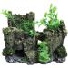 Slocme Medieval Harz Castle Aquarium Decoration | Unique Castle Landscape Ornament & Betta Shelter - Buy Online on GoSupps.com