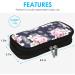 Youshares Insulin Cooling Bag - Red Flower on Black | Small Diabetes Case with 2 Nylon Cooling Packs for Safe & Cold Medication Storage - Buy Online on GoSupps.com