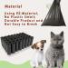 600PCS AiTodos Dog Poop Bags - Black Polyethylene Dog Bags (40 Rolls, 15 Bags per Roll) - Portable and Suitable for Leaving the House - 30*21.5 cm - Dog Toilet Bags - Buy Online on GoSupps.com