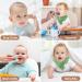 Miyacare 10-Pack Baby Triangle Bibs | Super Absorbent 100% Cotton Neckerchief | Adjustable Push Buttons | Unisex for Boys & Girls - Buy Online on GoSupps.com