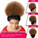 Ponytail Extension Afro Puff Drawstring Ponytail Extension for Black Women Short Human Hair Ponytail Afro Curly Ponytail Extension Clip in Remy Hair Ponytail Hairpiece Ponytail Hairpiece for Women ( 8inch 60g #30 - Buy Online on GoSupps.com