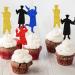 Graduate Silhouette Cupcake Toppers Graduation Cupcake Toppers Graduate Cupcake Toppers Graduation Party Decorations 24pcs - Buy Online on GoSupps.com